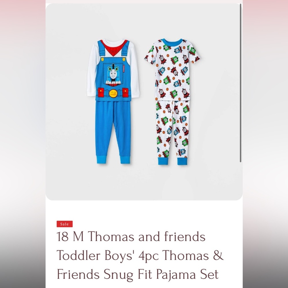 Thomas & Friends Pj Set